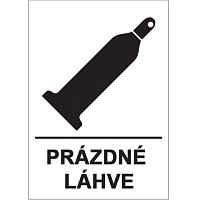 Značka Prázdné láhve